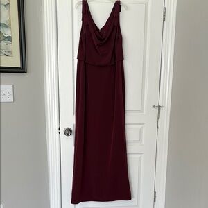 Adrianna Papell cowl neck dress